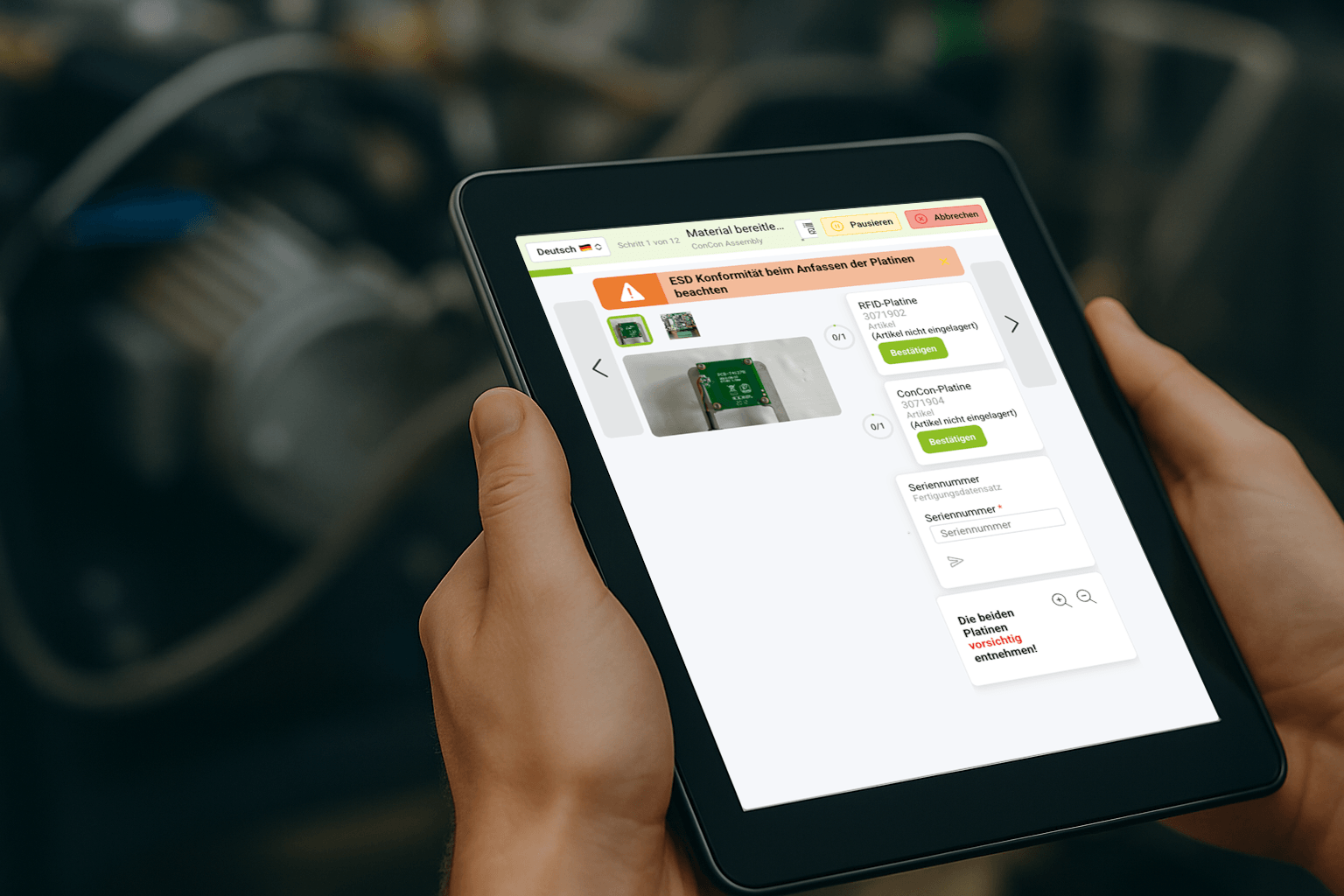 Papierlose Fertigung: der Weg zum digitalen Shopfloor