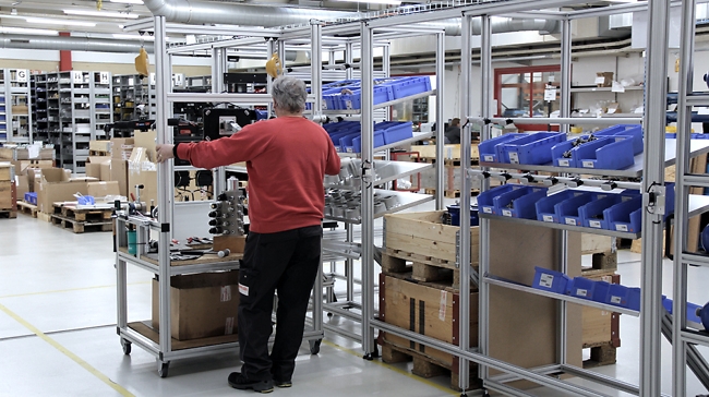 Prozessoptimierung Gribi Hydraulics AG