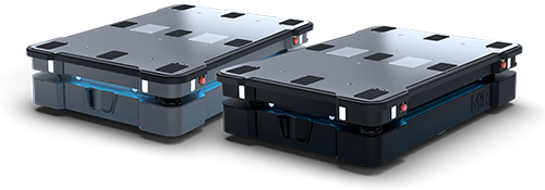 Zwei Autonome Mobile Roboter MIR600 und MIR1300